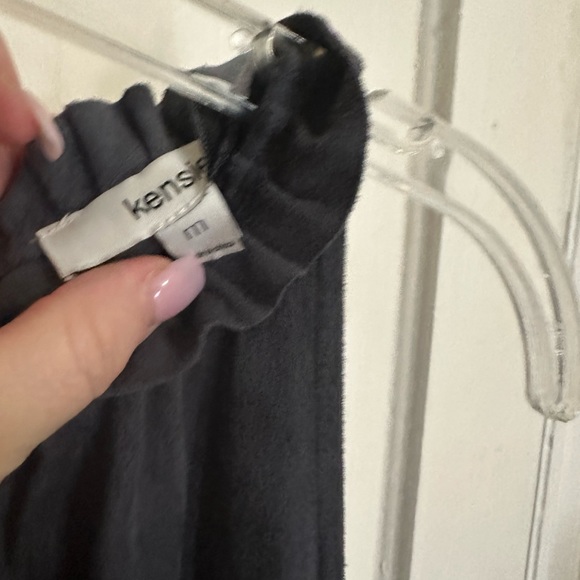 Suede Grey Dress with pockets, heavy good quality never worn - Picture 3 of 3